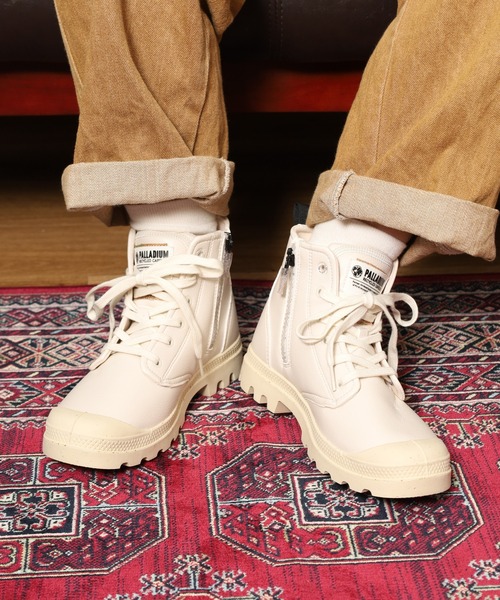 PALLADIUM（パラディウム）の「PAMPA HI RE-VEGN LTH パンパ ハイ リビーガン ブーツ（ブーツ・メンズ・ブラック/ホワイト・23.5cm/24cm/24.5cm/25cm/25.5cm/26.5cm/27cm/27.5cm/28cm/29cm/22.5cm）」の19枚目の写真