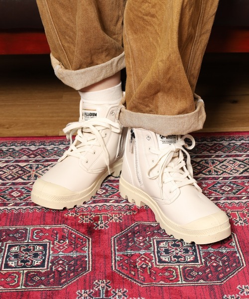 PALLADIUM（パラディウム）の「PAMPA HI RE-VEGN LTH パンパ ハイ リビーガン ブーツ（ブーツ・メンズ・ブラック/ホワイト・23.5cm/24cm/24.5cm/25cm/25.5cm/26.5cm/27cm/27.5cm/28cm/29cm/22.5cm）」の20枚目の写真