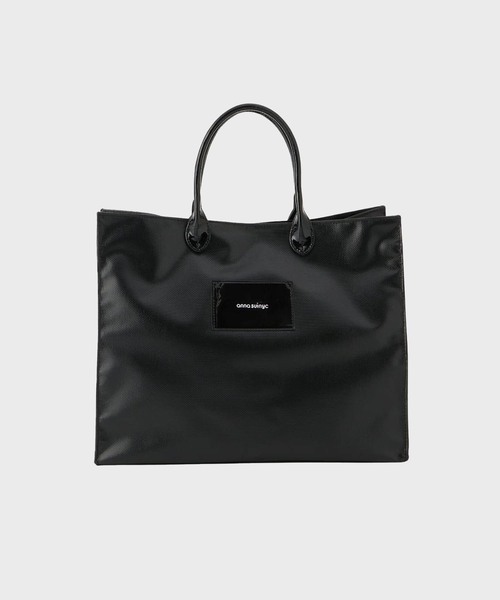アナスイ 黒バック ANNA SUI NYC / アナスイエヌワイシー カラフルビッグトートバッグ