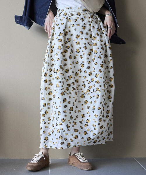 Firsthand（ファーストハンド）の「Firsthand/ファーストハンド フラワー シアージャガード コクーン スカート（スカート・レディース・その他/ブラック・MEDIUM/SMALL）」の19枚目の写真