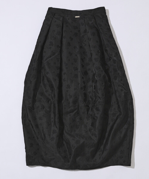 Firsthand（ファーストハンド）の「Firsthand/ファーストハンド フラワー シアージャガード コクーン スカート（スカート・レディース・その他/ブラック・MEDIUM/SMALL）」の10枚目の写真