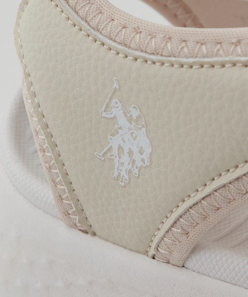 U.S. POLO ASSN.(ユーエスポロアッスン)の「【U.S. POLO ASSN.】ボリュームソール ワンポイント サンダル(サンダル・レディース・ブラック/ライトベージュ・22.5cm/23cm/23.5cm/24cm/24.5cm/25cm/25.5cm)」の16枚目の写真