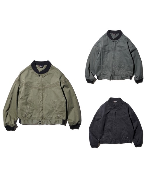 TOWNCRAFT（タウンクラフト）の「TOWNCRAFT タウンクラフト / DERBY STYLED COTTON JACKET（ブルゾン・メンズ・グレー/ブラック/オリーブ・MEDIUM/LARGE）」の18枚目の写真