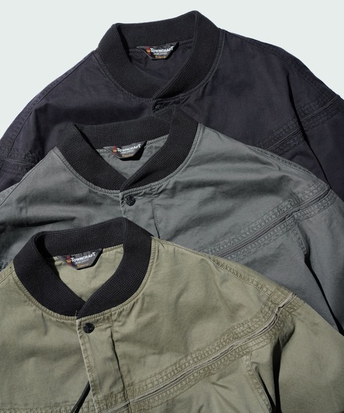 TOWNCRAFT（タウンクラフト）の「TOWNCRAFT タウンクラフト / DERBY STYLED COTTON JACKET（ブルゾン・メンズ・グレー/ブラック/オリーブ・MEDIUM/LARGE）」の19枚目の写真
