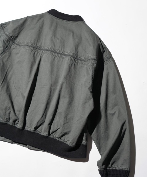 TOWNCRAFT（タウンクラフト）の「TOWNCRAFT タウンクラフト / DERBY STYLED COTTON JACKET（ブルゾン・メンズ・グレー/ブラック/オリーブ・MEDIUM/LARGE）」の5枚目の写真
