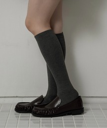 lawgy（ラウジー）の「gathered toe accent loafer / ギャザードトゥアクセントローファー（ローファー）」