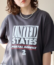 【RS別注】USPS グラフィックプリントTシャツ