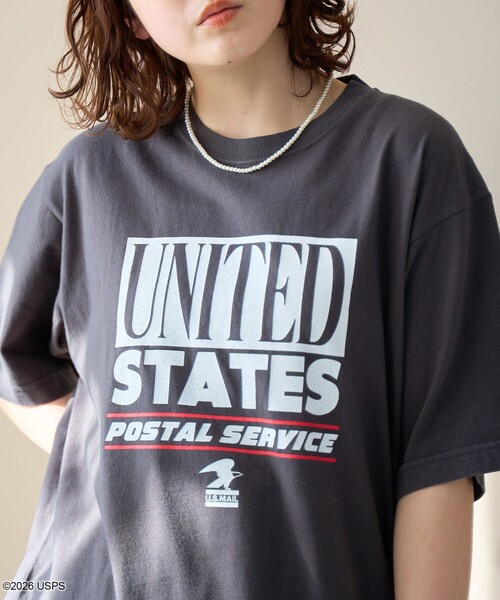 セール】【RS別注】USPS グラフィックプリントTシャツ（Tシャツ
