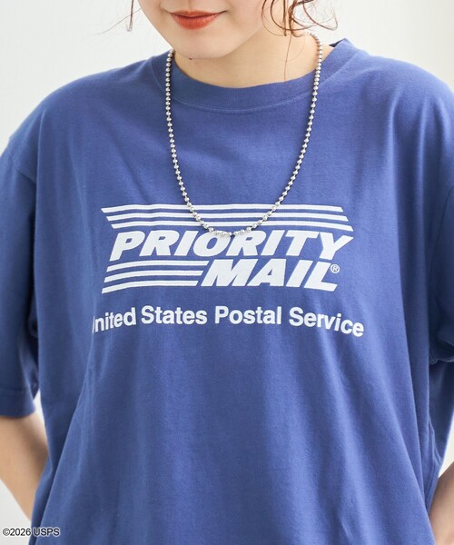 coen(コーエン)の「【RS別注】USPS グラフィックプリントTシャツ(Tシャツ/カットソー・レディース・オフホワイト/ネイビー/ダークグレー・M/L)」の18枚目の写真