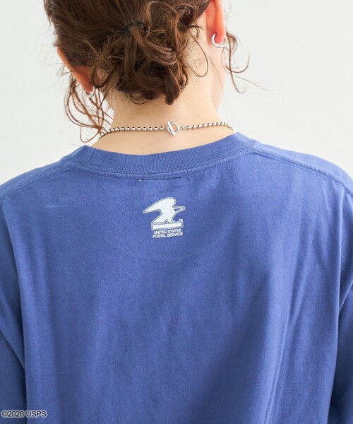 coen(コーエン)の「【RS別注】USPS グラフィックプリントTシャツ(Tシャツ/カットソー・レディース・オフホワイト/ネイビー/ダークグレー・M/L)」の19枚目の写真