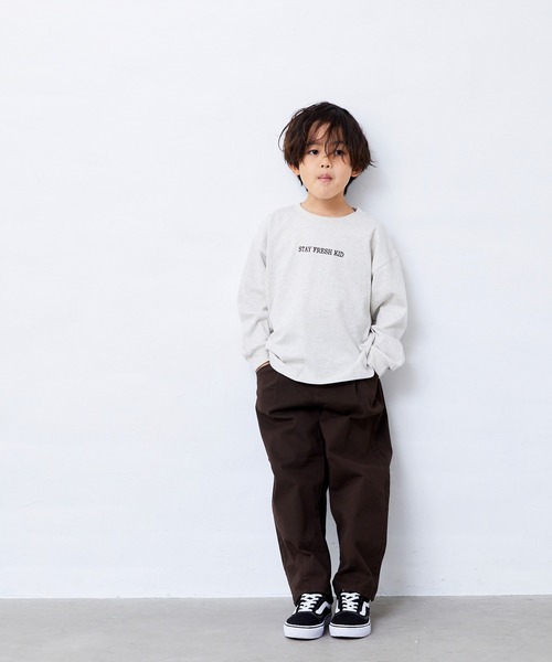 Fluffy BROTHERS（フラッフィーブラザーズ）の「フルーツロンT（Tシャツ/カットソー・キッズ・オートミール・130cm/120cm/110cm/100cm/90㎝/80ｃｍ/150cm/140cm）」の19枚目の写真