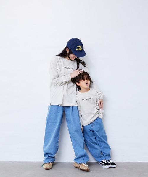 Fluffy BROTHERS（フラッフィーブラザーズ）の「フルーツロンT（Tシャツ/カットソー・キッズ・オートミール・130cm/120cm/110cm/100cm/90㎝/80ｃｍ/150cm/140cm）」の11枚目の写真