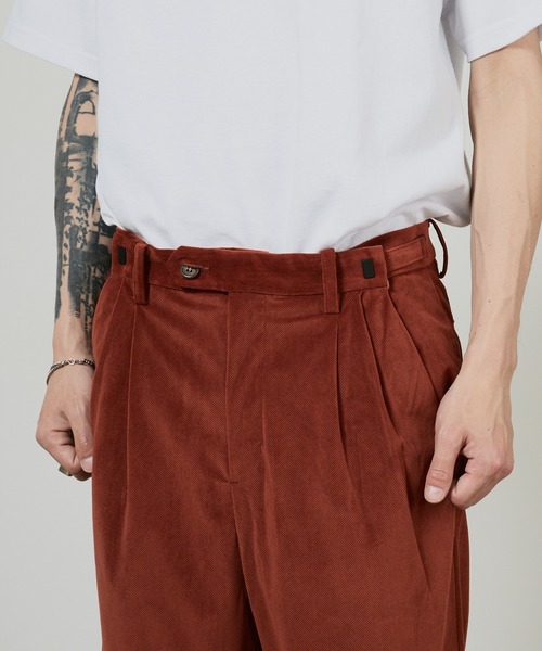 superNova.(スーパーノヴァ)の「superNova. Adjuster loose trouser / SN-460B(スラックス・メンズ・オレンジ・S)」の10枚目の写真