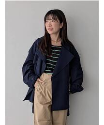 Samansa Mos2 | フレアライントレンチコート(その他アウター)