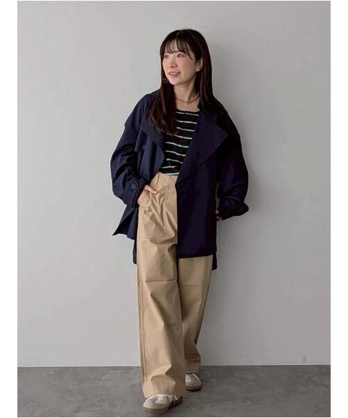 Samansa Mos2（サマンサ モスモス）の「フレアライントレンチコート（その他アウター・レディース・シルバーグレー/ベージュ/ネイビー・F）」の21枚目の写真