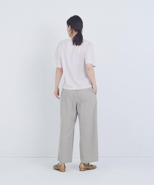 ADIEU TRISTESSE(アデュートリステス)の「40/-SZ天竺Tシャツ(Tシャツ/カットソー・レディース・ブラック/グレイッシュベージュ/ピンク/モカ・FREE)」の8枚目の写真