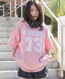 WEGO | WEGO/【26年春新作】2WAYグラフィックワンショルBIGT(Tシャツ/カットソー)