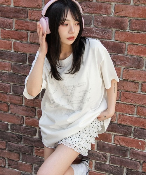 WEGO(ウィゴー)の「WEGO/2WAYグラフィックワンショルBIGT(Tシャツ/カットソー・レディース・その他6/その他4/その他1/その他2/その他3/その他5/その他8/その他7/その他9/その他11/その他12/その他10/その他13・FREE)」の9枚目の写真