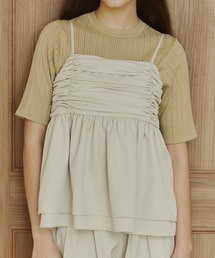 cross design bustier/クロスデザインビスチェ（その他トップス