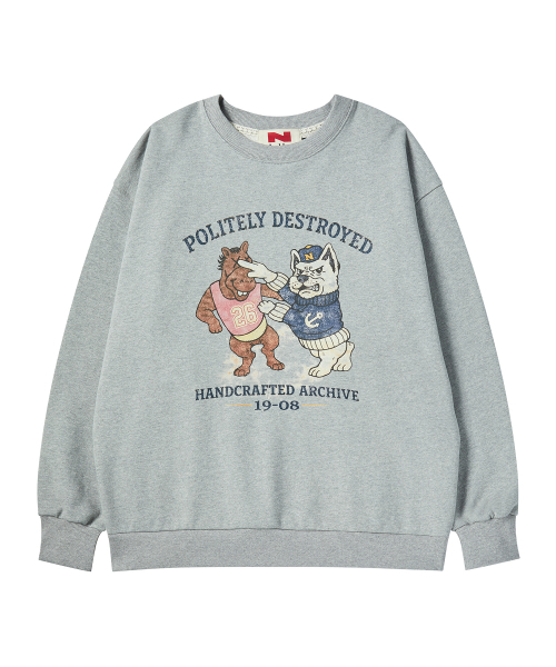 Beyond Closet（-）の「[コレクションライン] ヴィンテージアーカイブグラフィックスウェットシャツ グレー（スウェット・メンズ・その他・SMALL/LARGE）」の2枚目の写真