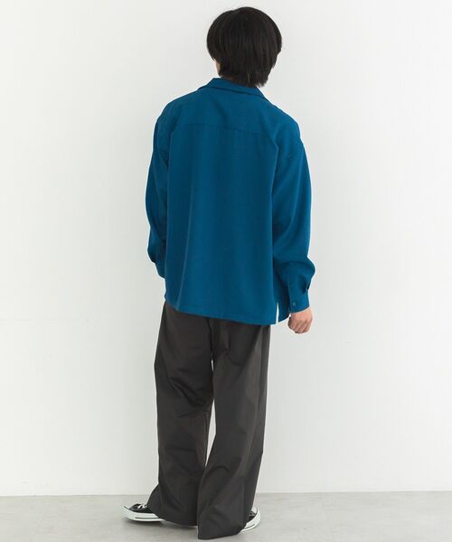 CRAFT STANDARD BOUTIQUE(クラフトスタンダードブティック)の「刺繍キューバシャツ(シャツ/ブラウス・メンズ・ブルー/ブラウン/ブラック・L/M)」の11枚目の写真