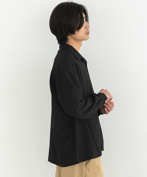 CRAFT STANDARD BOUTIQUE(クラフトスタンダードブティック)の「刺繍キューバシャツ(シャツ/ブラウス・メンズ・ブルー/ブラウン/ブラック・L/M)」の14枚目の写真