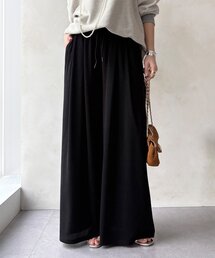 DouDou | 【セットアップ可能】タックイージーワイドパンツ(その他パンツ)