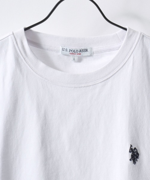 U.S. POLO ASSN.(ユーエスポロアッスン)の「U.S. POLO ASSN./ユーエスポロアッスン 別注 オーバーサイズ ワンポイント刺繍 ノースリーブシャツ タンクトップ(タンクトップ・メンズ・ダークグリーン/ボルドー/ブラック/ホワイト/オートミール・LL/L/M)」の11枚目の写真