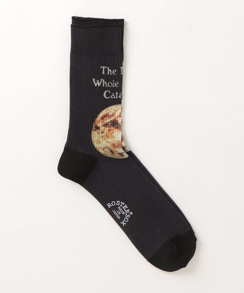 ROSTER SOX（ロスターソックス）の「ROSTER SOX/WEC（ソックス/靴下・メンズ・ブラック・25-27）」の2枚目の写真