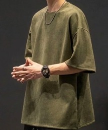link lot（リンクロット）の「無地ヴィンテージライクT（Tシャツ/カットソー）」