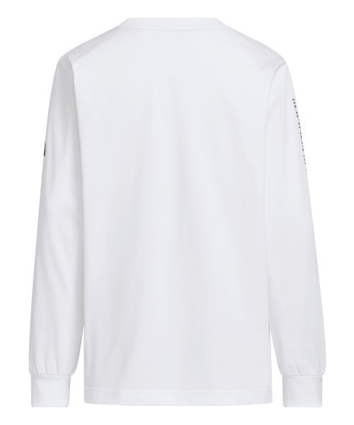 adidas（アディダス）の「アディダス adidas キッズ ブランド ラブ ルーズフィット シングルジャージー 長袖 Tシャツ（Tシャツ/カットソー・キッズ・ホワイト/ターコイズブルー/ブラック・130cm/140cm/150cm/160cm）」の8枚目の写真