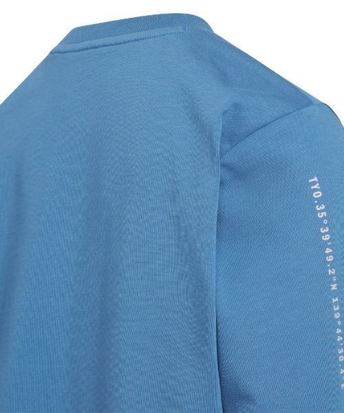adidas（アディダス）の「アディダス adidas キッズ ブランド ラブ ルーズフィット シングルジャージー 長袖 Tシャツ（Tシャツ/カットソー・キッズ・ホワイト/ターコイズブルー/ブラック・130cm/140cm/150cm/160cm）」の6枚目の写真