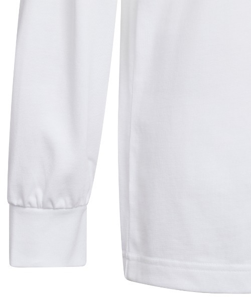 adidas（アディダス）の「アディダス adidas キッズ ブランド ラブ ルーズフィット シングルジャージー 長袖 Tシャツ（Tシャツ/カットソー・キッズ・ホワイト/ターコイズブルー/ブラック・130cm/140cm/150cm/160cm）」の11枚目の写真