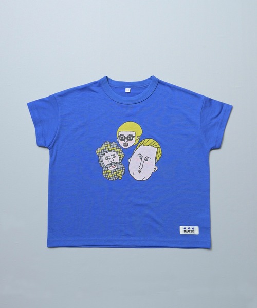 MARKEY'S(マーキーズ)の「超速乾イラストTシャツ(Tシャツ/カットソー・キッズ・ライトブルー/グリーン/ベージュ/オレンジ/オフホワイト/ブルー・XS/LL/L/M/S)」の7枚目の写真