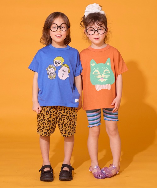 MARKEY'S(マーキーズ)の「超速乾イラストTシャツ(Tシャツ/カットソー・キッズ・ライトブルー/グリーン/ベージュ/オレンジ/オフホワイト/ブルー・XS/LL/L/M/S)」の13枚目の写真