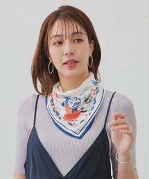 MOOMIN（ムーミン）の「MOOMIN ムーミン ひんやりスカーフ リトルミイ パーティ キシリトール加工 UV対策 UVカット96%以上 接触冷感 抗菌防臭 洗濯機OK ネッククーラー（バンダナ/スカーフ）」