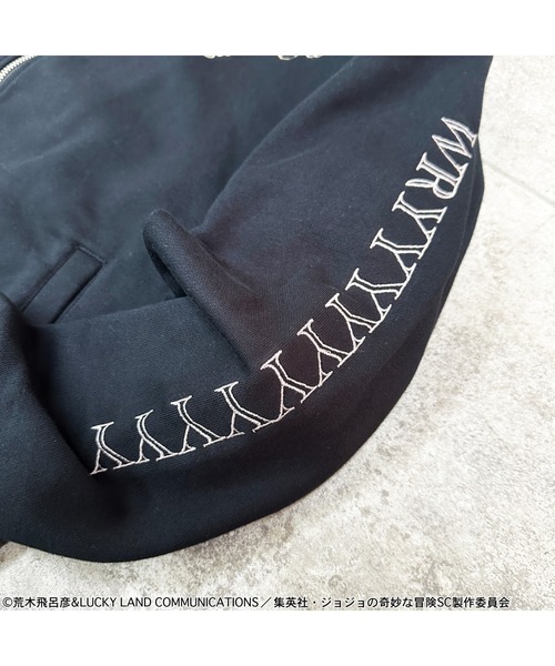 ジョジョの奇妙な冒険(ジョジョノキミョウナボウケン)の「『JOJO/ジョジョ』DIO ジップアップパーカー【Z】(パーカー・メンズ・ブラック・M/L/XL)」の10枚目の写真