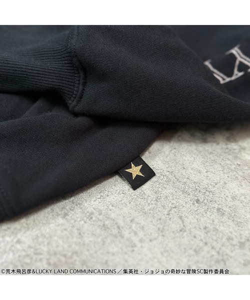 ジョジョの奇妙な冒険(ジョジョノキミョウナボウケン)の「『JOJO/ジョジョ』DIO ジップアップパーカー【Z】(パーカー・メンズ・ブラック・M/L/XL)」の12枚目の写真