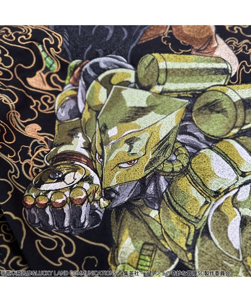 ジョジョの奇妙な冒険(ジョジョノキミョウナボウケン)の「『JOJO/ジョジョ』DIO ジップアップパーカー【Z】(パーカー・メンズ・ブラック・M/L/XL)」の3枚目の写真