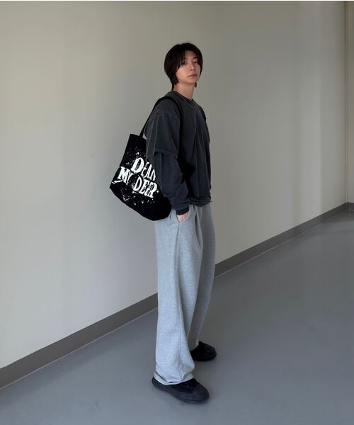 DEARMYDEER(ディアマイディア)の「ペイントドロップショルダーバッグ(ブラック)(ショルダーバッグ・レディース・その他・FREE)」の12枚目の写真