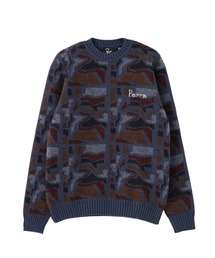 By Parra（バイパラ）の「PARRA Repeat ftp booster knitted pullover 54335（ニット/セーター）」