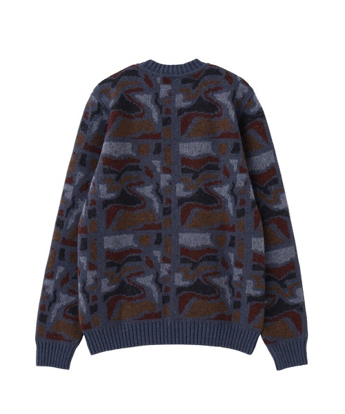 By Parra(バイパラ)の「PARRA Repeat ftp booster knitted pullover 54335(ニット/セーター・メンズ・マルチ・M)」の2枚目の写真