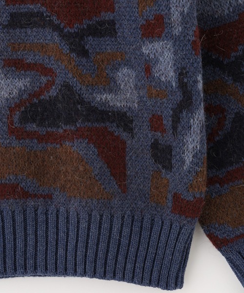 By Parra(バイパラ)の「PARRA Repeat ftp booster knitted pullover 54335(ニット/セーター・メンズ・マルチ・M)」の5枚目の写真
