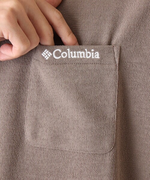 Columbia(コロンビア)の「UVカット Columbia/ ルックアウトスパイア ショートスリーブ Tシャツ /コロンビア(Tシャツ/カットソー・メンズ・ネイビー/ホワイト/ブラウン・M/S/L/XL)」の8枚目の写真