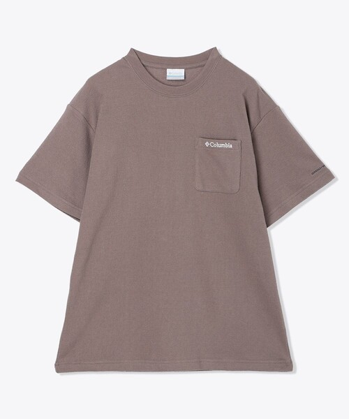 Columbia(コロンビア)の「UVカット Columbia/ ルックアウトスパイア ショートスリーブ Tシャツ /コロンビア(Tシャツ/カットソー・メンズ・ネイビー/ホワイト/ブラウン・M/S/L/XL)」の7枚目の写真