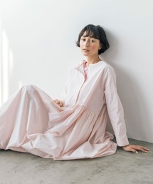 studio CLIP | 《natural by clip》コットンサンドウォッシュ切り替えワンピース(ワンピース)