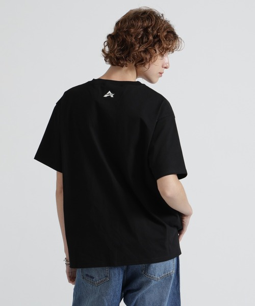 AVIREX(アヴィレックス)の「《WEB&DEPOT限定》CORE LOGO EMBROIDERY T-SHIRT(Tシャツ/カットソー・レディース・ホワイト系2/ブラック/ネイビー/イエロー・F)」の15枚目の写真