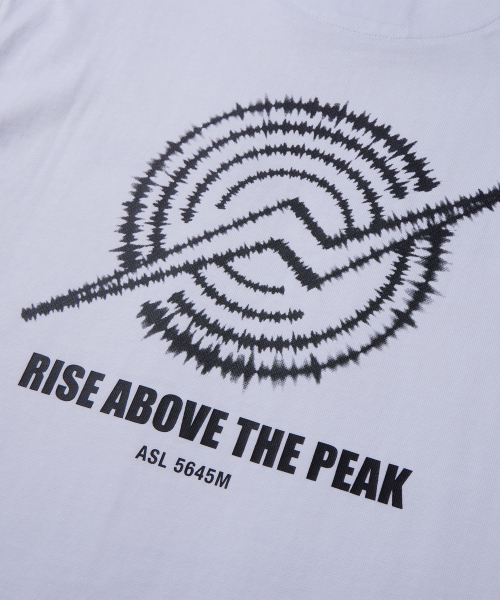 KALAPATTHAR(カラパタール)の「シグネチャーロゴ ルーズフィット Tシャツ - ホワイト(Tシャツ/カットソー・メンズ・その他・MEDIUM/LARGE/X-LARGE)」の8枚目の写真