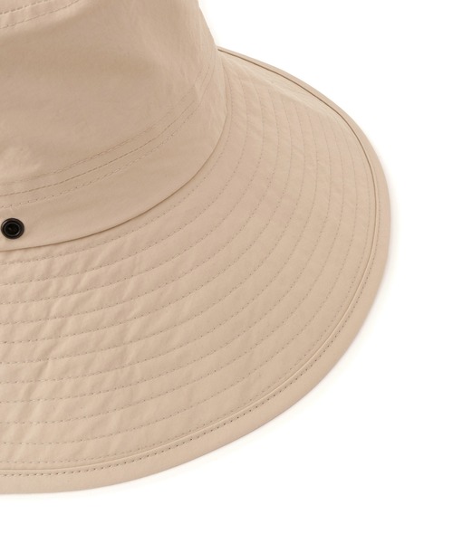 ROPE' PICNIC（ロペピクニック）の「日よけ付きアドベンチャーハット/UVカット・リンクコーデ（ハット・レディース・ベージュ/ライトグリーン/ブラック・FREE）」の6枚目の写真