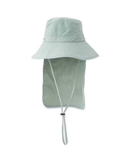 ROPE' PICNIC（ロペピクニック）の「日よけ付きアドベンチャーハット/UVカット・リンクコーデ（ハット・レディース・ベージュ/ライトグリーン/ブラック・FREE）」の21枚目の写真